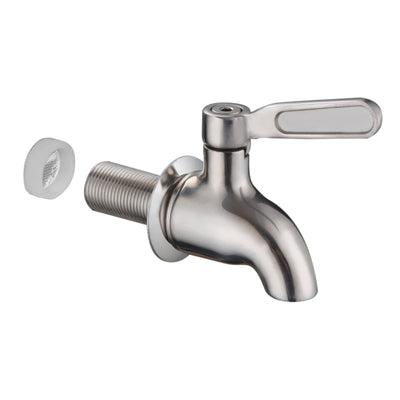 Sumerain Kraan voor Drankdispenser, SUS304 Roestvrijstalen Metalen Kraan Dispenser voor Pot, Sap, Koude Drank, Wijn, Bier