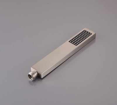 Messing handdouche, handdouchekop met geborstelde nikkelfinish
